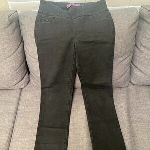 Pull-on Black Jeans